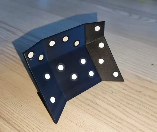 scanning plate 45 degrees 3x without magnets