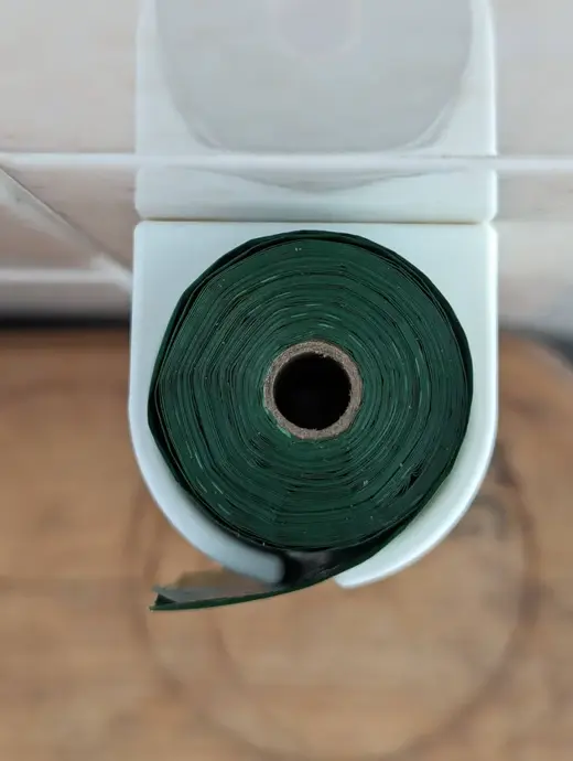 Wall mounted dog waste/poop bag dispenser