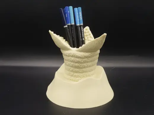 Dune Inspired Arrakis Sandworm Pen Holder