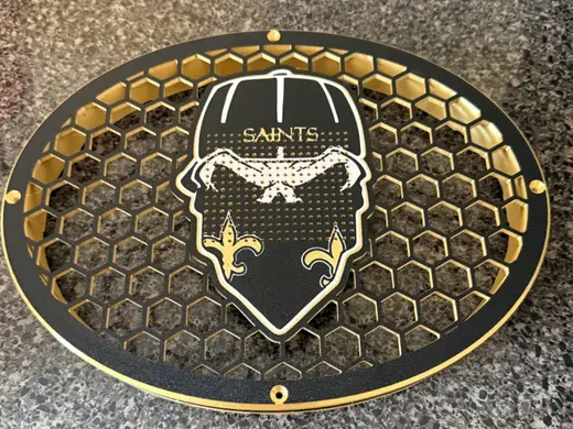 Polk6x9 Grill New Orleans Saints Apache 2800