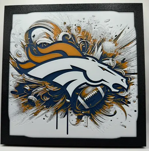 Denver Broncos - NFL Hueforge