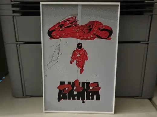 Akira Movie Poster - Hueforge Art