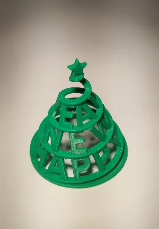 Centerpiece Happy new year tree