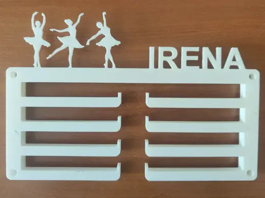 Ballet Medal Holder – Custom Name