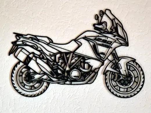 KTM 1290 Super Adventure S | 2019 | Silhouette