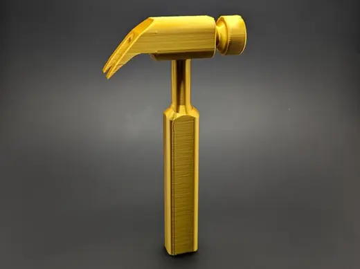 Fix-It Felix Hammer - Print in place, no supports