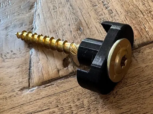 Kunststoffhaken für Schraubheringe