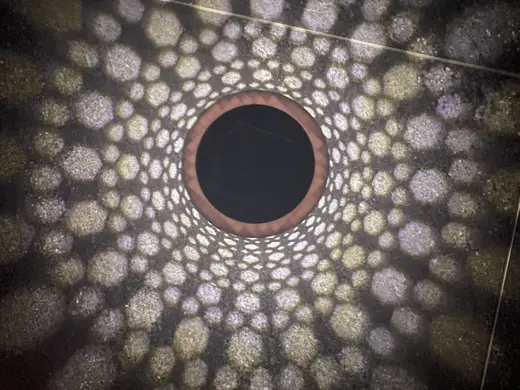 Tischleuchte Gartenleuchte LED Hexagon