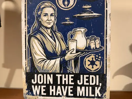 Join the Jedi Hueforge Poster (Alternate)