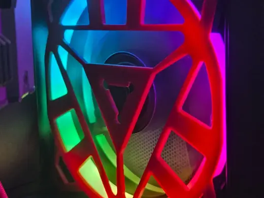 IRON MAN CORE FAN COVER 120MM