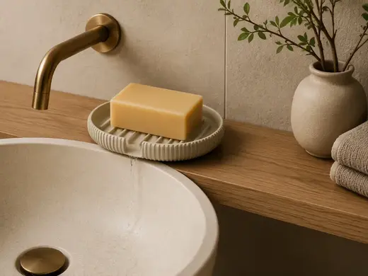 Japandi Soap / Sponge Drain Tray