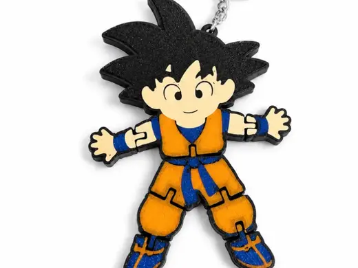 Goku criança articulado