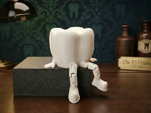 Articulated Tooth (Molar) Flexi Buddy Dentist Gift