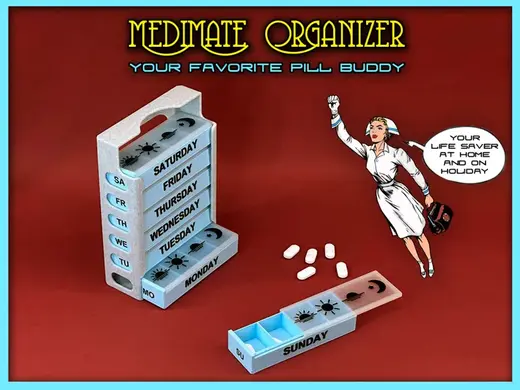 MediMate Pill Organizer