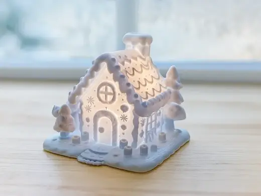 Wintertraum-Hexehaus – Magisches Lichtermaerchen