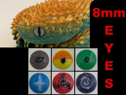 8mm Eyes for Viral Snake