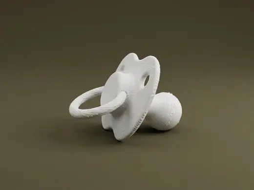Dollhouse Baby Pacifier Miniature 3D Model