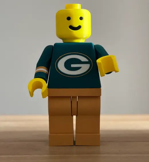NFL Brick Man - Green Bay Packers (500%)
