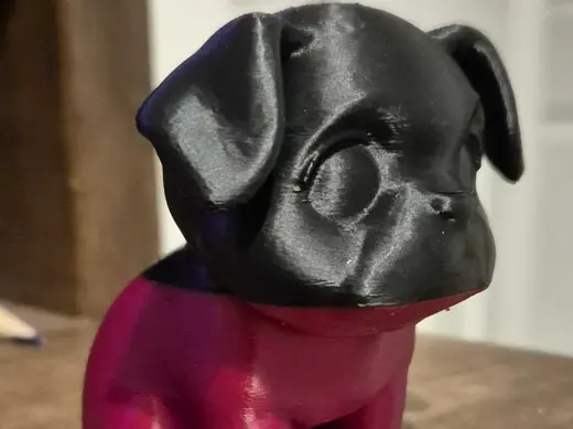 Cute English Bulldog Miniature Figure