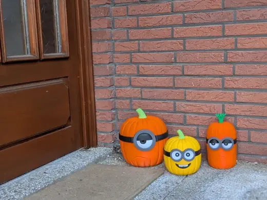 Halloween Minion Bob (sweet but scary)