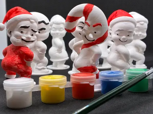 Naughty Christmas Crew – DIY Paint Edition