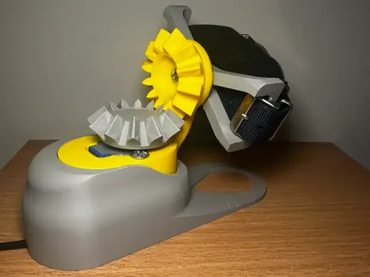 Bevel gear watch winder