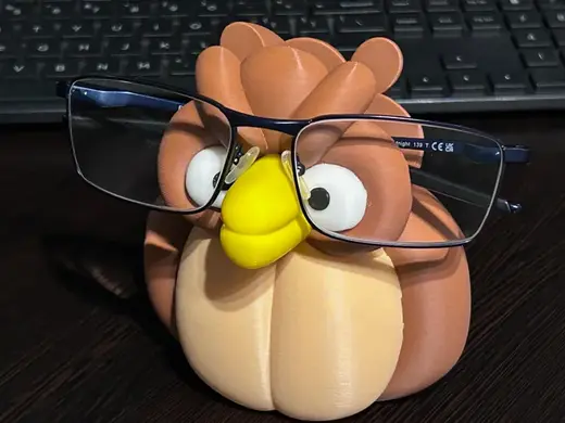 Balloon Owl Glasses Holder