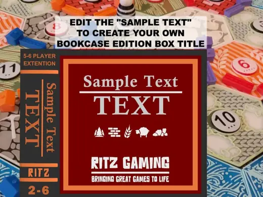 CUSTOMIZED BOX for Merchants of TRADE Board Game