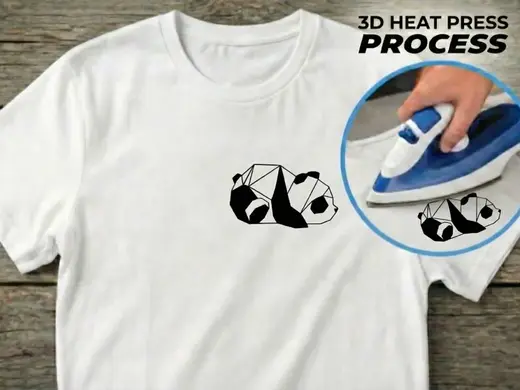 T-shirt Print - Panda