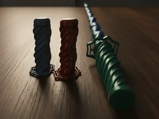 True Spiral Telescopic Sword