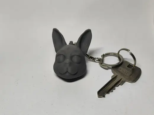 French Bulldog keychain