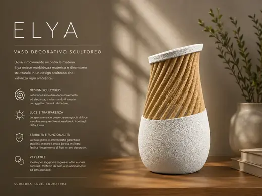 ELYA Vase – Inspired by Nature, Crafted by Design