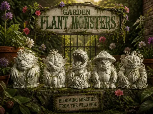 Garden Plant Monsters
