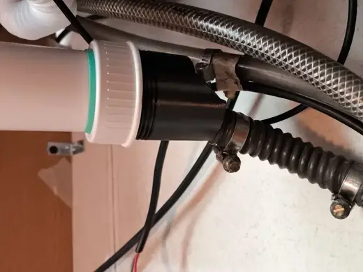European Sink Waste to Campervan Hose Adapter