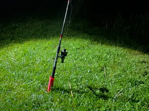 Angelrutenhalter / Fishing rod holder