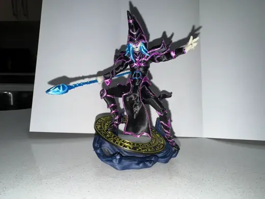 Dark Magician (2 plate 6 colour build)