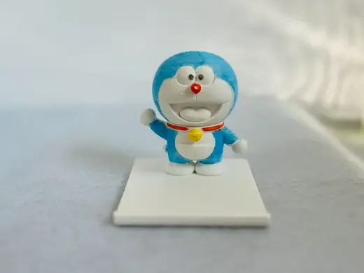 多啦A梦手机支架手办摆件工具
