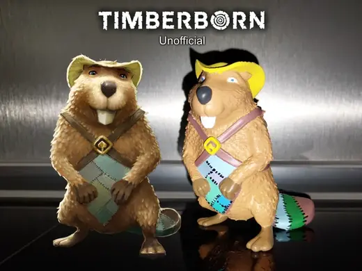 Timberborn - Folktails (beaver of the game)