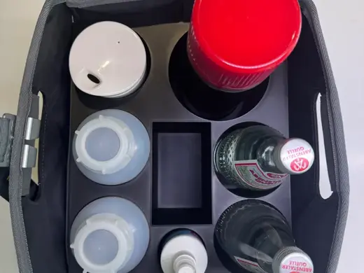 Organizer Auto Reise Kaffee Wasser Desinfektion