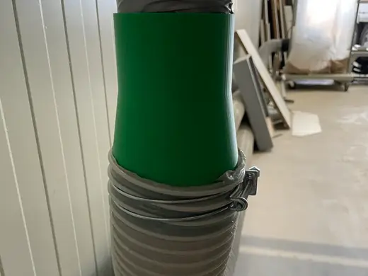 Dust extraction reducer (77 mm to 100 mm) siscar