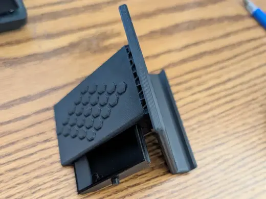 Organizer + Phone Stand (Hidden Drawer)