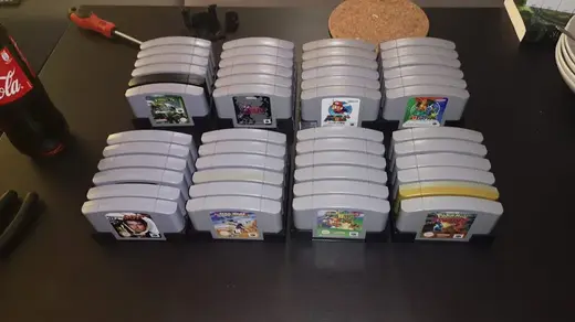 Video Game Cartridge Trays (Consoles/Handhelds)
