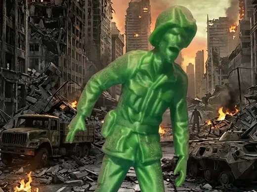 soldatino soldato semplice zombie