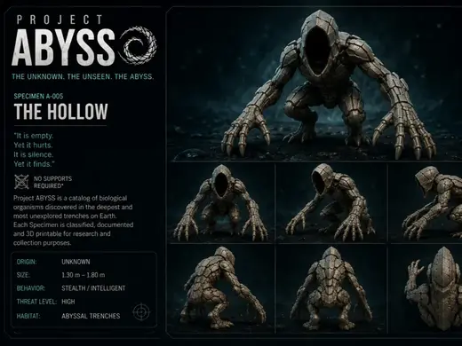 Specimen A-005 – The Hollow
