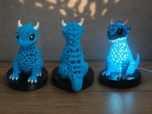 Baby Dragon LED Lamp