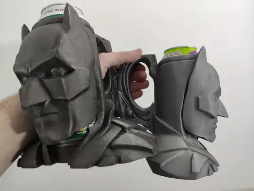 Dark Knight can holder (0.5L+12oz Cans) - Beer mug