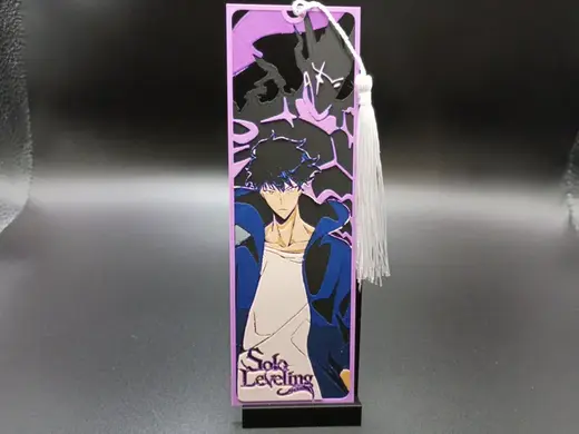 Solo Leveling, Sung Jin Woo, Framed Bookmark