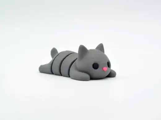 Flexi Cat - Articulated Keychain