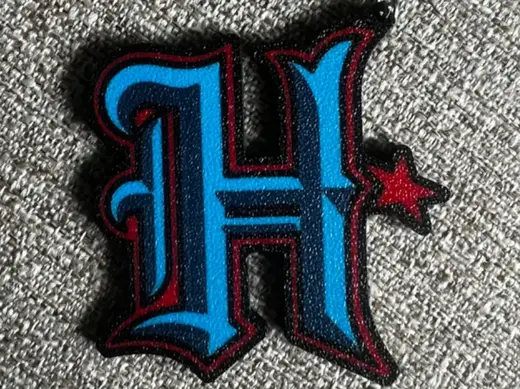 Houston Texans "H-Town" Keychain