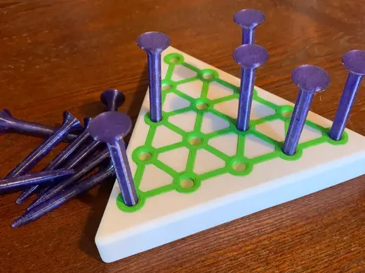 The Peg Game: Leave Only One